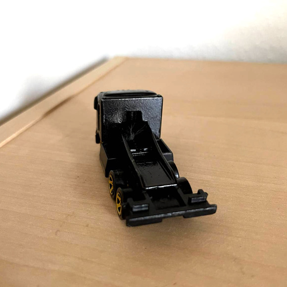 Hot Wheels Semi Cab Truck 1991 Black Vintage Big Rig Mattel 1:64 Diecast Used - Picture 7 of 12